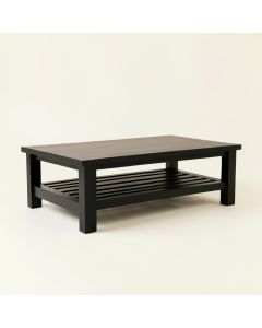 Summit Branch Coffee Table - Black (synthetic illustration; no displayed measurements)