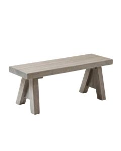 Maple Canyon Indoor Bench - Gray (synthetic illustration; no displayed measurements)