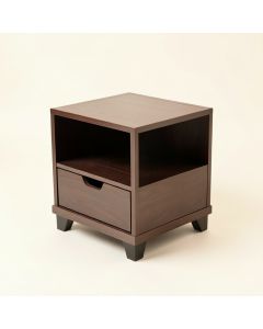 Fostonly End Table With Storage (synthetic illustration; no displayed measurements)
