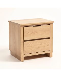 Cantle 2 - Drawer Nightstand In Light Brown (synthetic illustration; no displayed measurements)