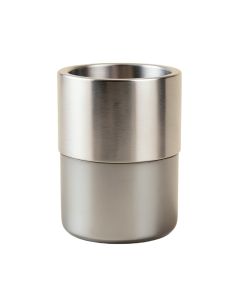 Simplehuman Tension Shower Caddy , Stainless Steel + Anodized Aluminum (synthetic illustration; no displayed measurements)