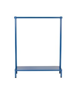 Fern Bend Empty Garment Rack - Blue (synthetic illustration; no displayed measurements)