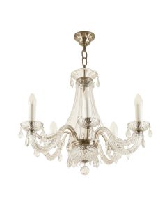 Kelly 4 - Light Shaded Classic / Traditional Chandelier