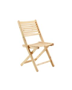 Summit Crossing Folding Outdoor Chair - Ivory (synthetic illustration; no displayed measurements)