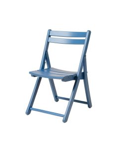 Harbor Bridge Folding Outdoor Chair - Blue (synthetic illustration; no displayed measurements)