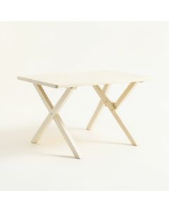 Lake Branch Patio Table - Ivory (synthetic illustration; no displayed measurements)