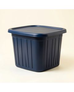 Birch Bend Laundry Hamper - Navy (synthetic illustration; no displayed measurements)