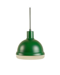 Birch Brook Pendant Light Suspended From One Plain Cable - Green (synthetic illustration; no displayed measurements)