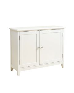 Solid Wood 2 Doors Sideboard Cabinet