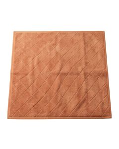 Olive Bend Bath Mat - Terracotta (synthetic illustration; no displayed measurements)