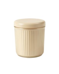 Pine Bluff Storage Canister With Lid - Beige