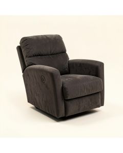 Chira 37.1 '' Wide Velvet Manual Wall Hugger Standard Recliner (synthetic illustration; no displayed measurements)