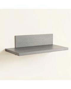 Stone Bluff Wall-Mounted Shelf - Gray (synthetic illustration; no displayed measurements)