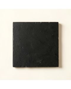 Slate Crossing Uninstalled Square Decorative Tile - Black (synthetic illustration; no displayed measurements)