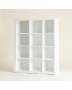 Hazel Canyon Freestanding Bookcase - White (synthetic illustration; no displayed measurements)