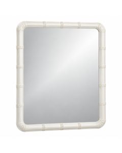 Cliff Brook Framed Wall Mirror - White