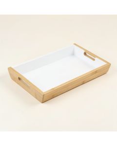 Flint Dale Serving Tray - White (synthetic illustration; no displayed measurements)
