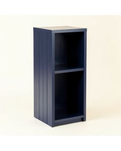 Reed Arc Narrow Cubby Tower (synthetic illustration; no displayed measurements)