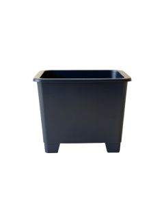 Spruce Bend Empty Raised Planter - Navy (synthetic illustration; no displayed measurements)