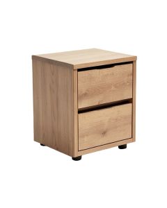 Born End Table With Storage (synthetic illustration; no displayed measurements)