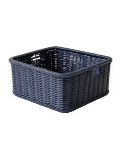 Rowan Bend Empty Storage Basket - Navy (synthetic illustration; no displayed measurements)