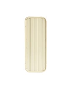 Aspen Bluff Narrow Outdoor Storage Bench - Ivory