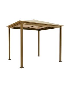 Naxos Modern Attached 10 Ft. W X 10 Ft. D Vinyl Pergola