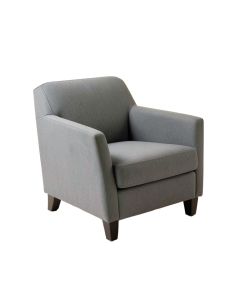 Deston Upholstered Parsons Chair In Gray (synthetic illustration; no displayed measurements)