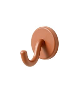 Heath Bridge Wall-Mounted Robe Hook - Terracotta (synthetic illustration; no displayed measurements)