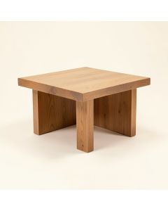 Quadril Solid Wood Block Coffee Table (synthetic illustration; no displayed measurements)