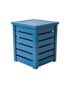 Meadow Crest Closed Garden Compost Bin - Blue