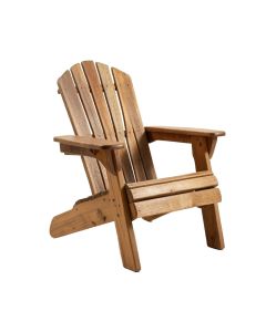 Linsey Wood Folding Adirondack Chair