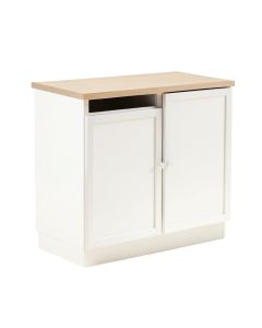 Oak Brook Freestanding Laundry Folding Counter - White (synthetic illustration; no displayed measurements)