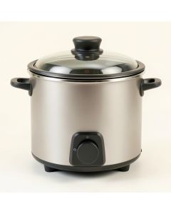 Aroma 5 Qt . Cool Touch Digital Rice Food Steamer And Slow Cooker (synthetic illustration; no displayed measurements)