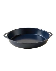 Willow Branch Serving Tray - Navy