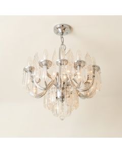 Griffey 10 - Light Unique / Statement Tiered Chandelier (synthetic illustration; no displayed measurements)