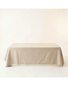Bay Bluff Flat Bed Sheet - Beige (synthetic illustration; no displayed measurements)