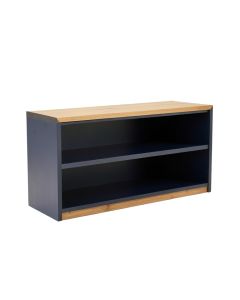 Cove Bend Low Bookcase - Navy