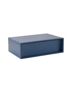 Vale Bend Desktop Monitor Riser - Blue (synthetic illustration; no displayed measurements)