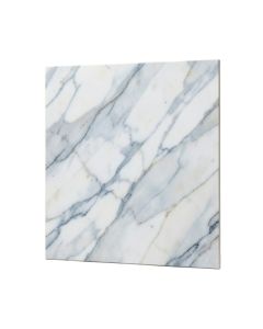Calacatta Azul Matte 23.62 '' X 23.62 '' Porcelain Marble Look Wall & Floor Tile (synthetic illustration; no displayed measurements)