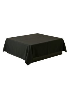 Willow Bridge Flat Bed Sheet - Black