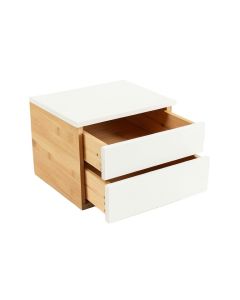 Bay Edge Under-Desk Drawer Unit - White (synthetic illustration; no displayed measurements)