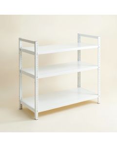 Stone Falls Desktop Shelving Unit - White (synthetic illustration; no displayed measurements)