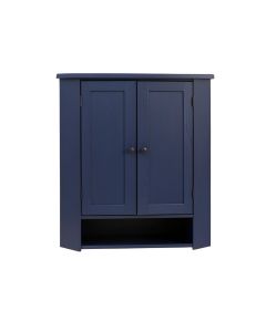 Aspen Branch Wall-Mounted Laundry Cabinet - Navy (synthetic illustration; no displayed measurements)