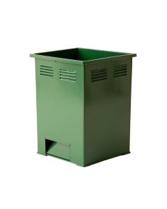 Olive Arc Closed Garden Compost Bin - Green (synthetic illustration; no displayed measurements)