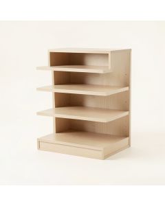 Brook Bend Desktop Shelving Unit - Beige (synthetic illustration; no displayed measurements)