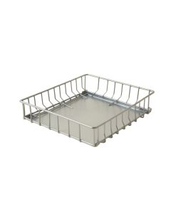 Alder Bridge Empty Under-Desk Cable Tray - Gray (synthetic illustration; no displayed measurements)