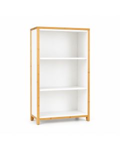 Cedar Field Freestanding Bookcase - White