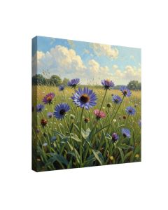 Wild Poppies Near Argenteuil By Claude Monet Painting Print On Rolled Wrapped Canvas (synthetic illustration; no displayed measurements)