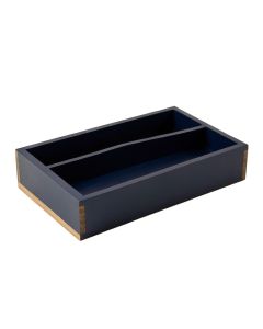 Vale Branch Empty Pantry Drawer Organizer Insert - Navy